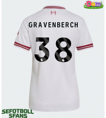 Liverpool Ryan Gravenberch #38 Bortatröja Kvinnor 2026-27 Kortärmad